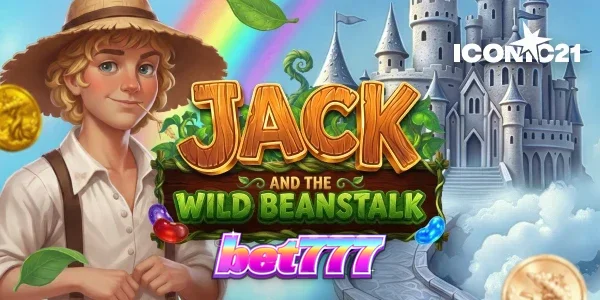 Cena vibrante de Jack and the Wild Beanstalk com o pé de feijão subindo pelos rolos